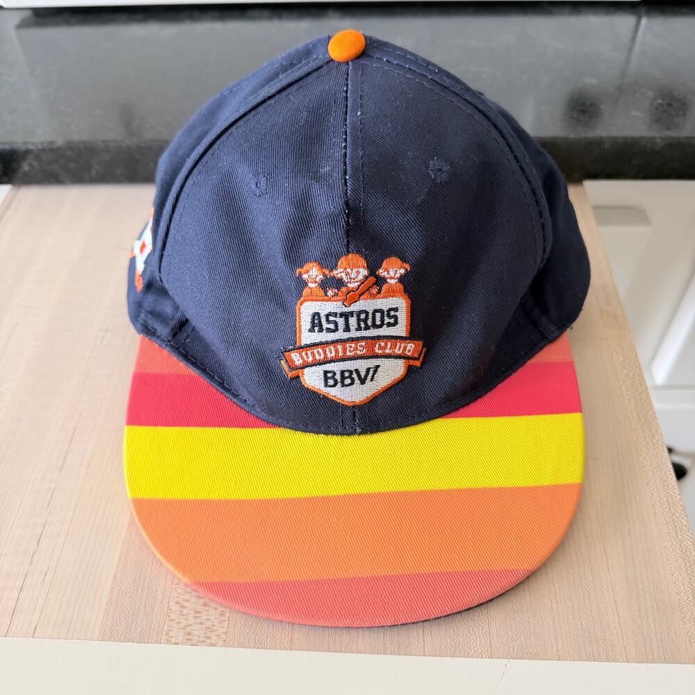 Houston Astros Buddies Club  Snapback Baseball Cap One Size